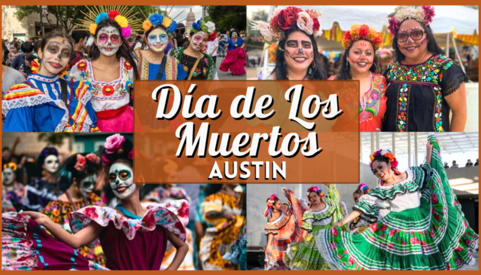 Dia de los Muertos Austin - Collage