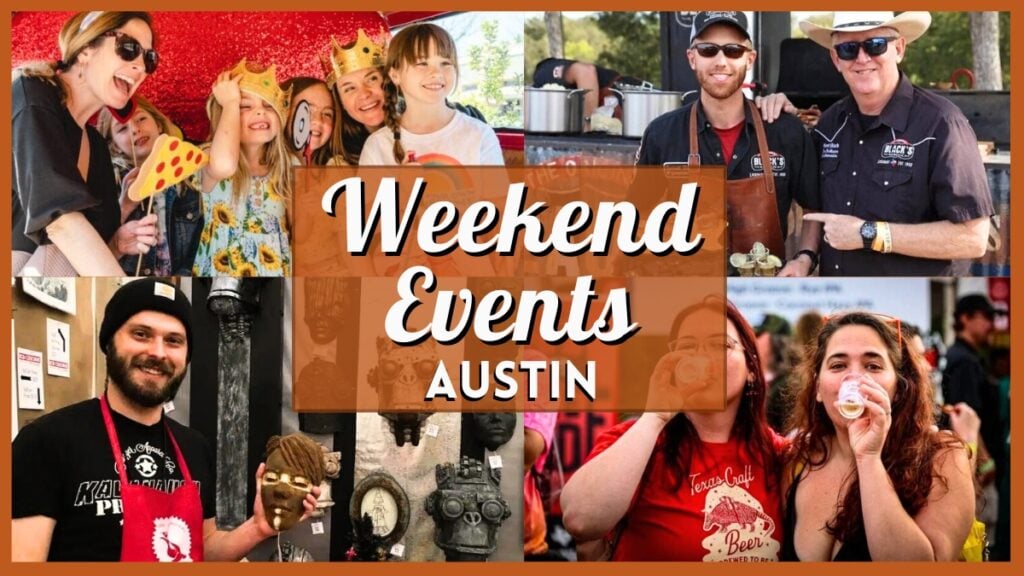 Free and Fun Events in Austin - November 14 - November 16 2025 - Collage