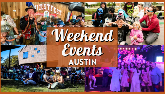Free and Fun Events in Austin - November 7 - November 9 2025 - Collage