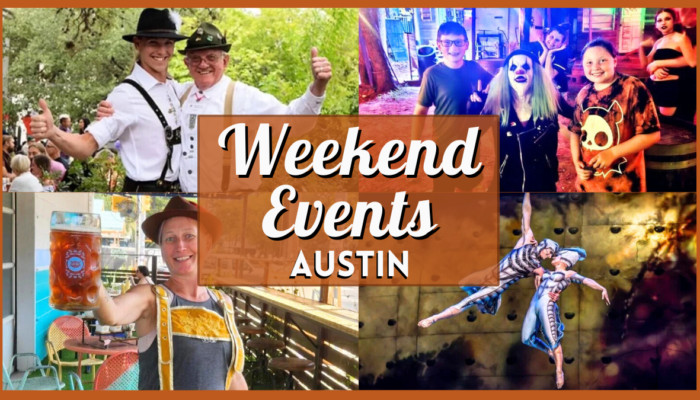 Free and Fun Events in Austin October 10-12, 2025 - Collage