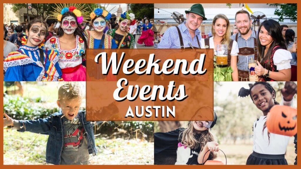 Free and Fun Events in Austin October 24-26, 2025 - Collage