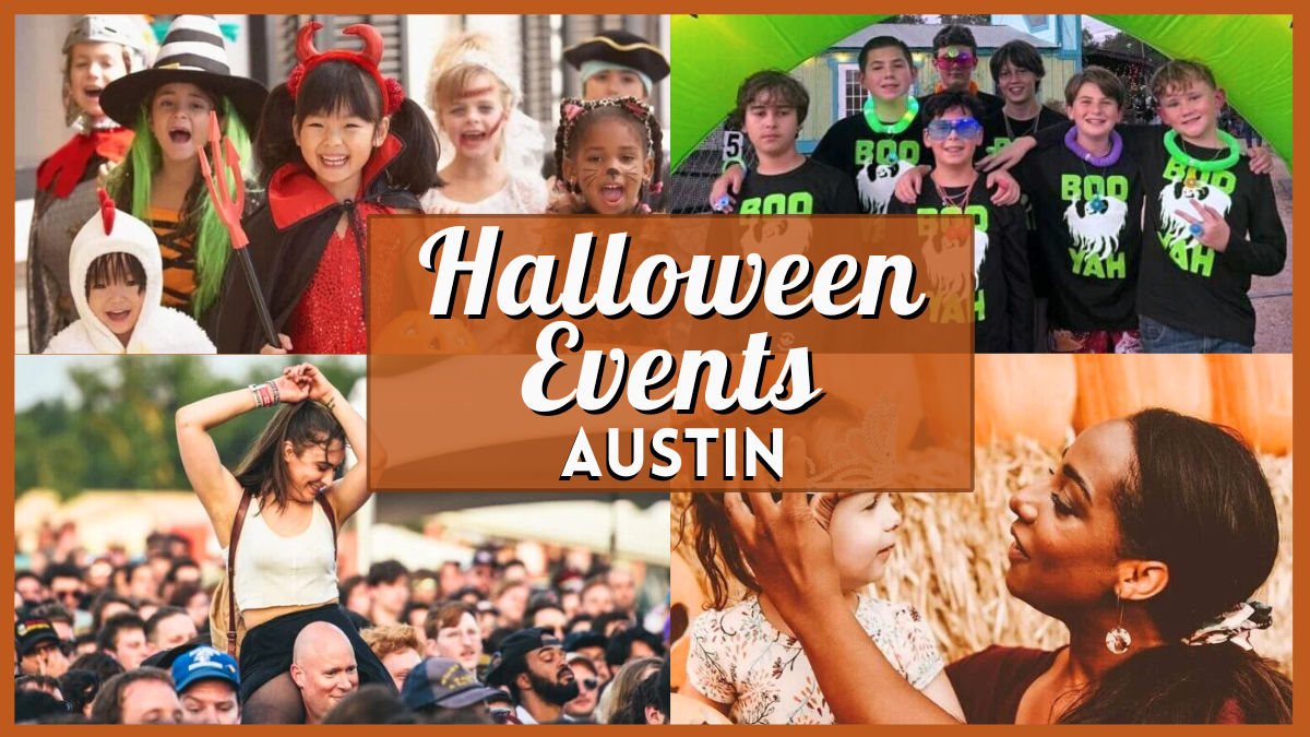 Halloween Events in Austin - Collage