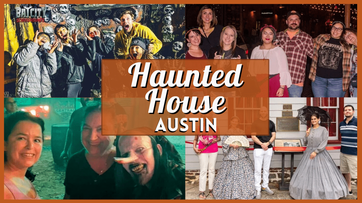 Haunted House Austin - Collage