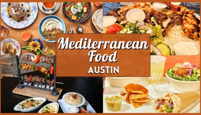 Mediterranean Food Austin - Collage