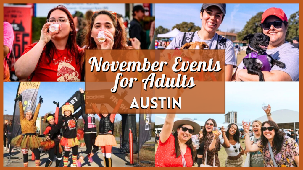 November 2025 Events in Austin for Adults - Collage