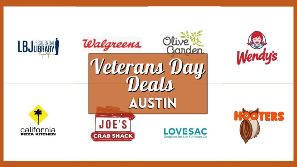 Veterans Day Free Meals and Deals in Austin 2025