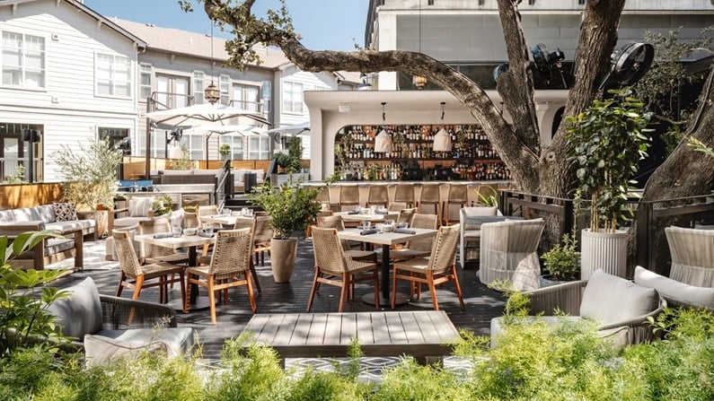 austin patio restaurants - Aba Restaurant