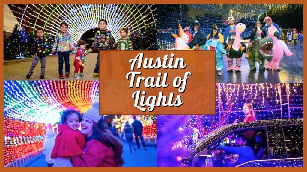 Austin Trail of Lights - Collage