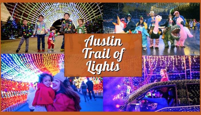 Austin Trail of Lights - Collage