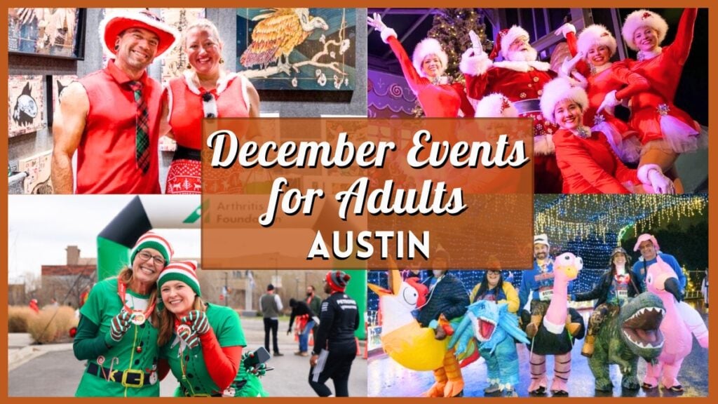 December 2025 Events in Austin for Adults - Collage