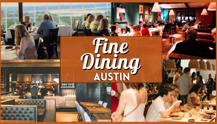 Fine Dining Austin - Collage