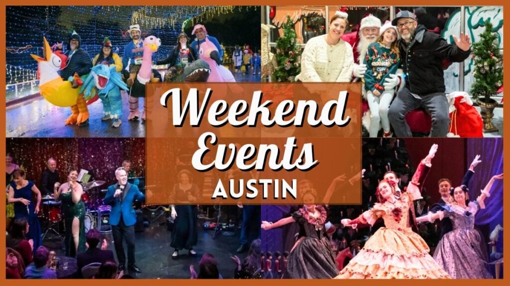 Free and Fun Events in Austin - December 5 - December 7, 2025 - Collage