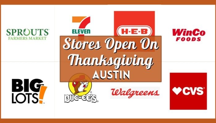 Stores Open On Thanksgiving Austin - Collage