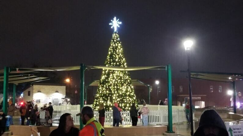 Christmas Tree Lighting Austin 2025