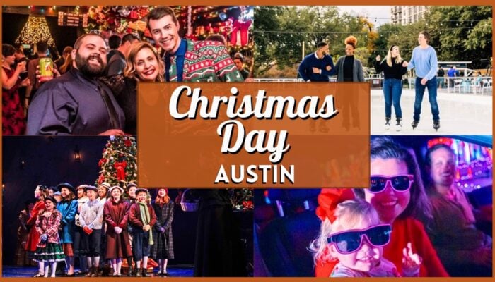 Christmas Day Austin - Collage