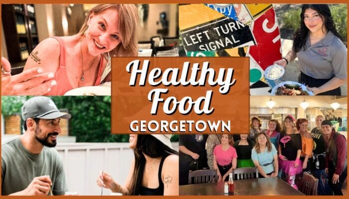 Healthy Food in Georgetown - Collage