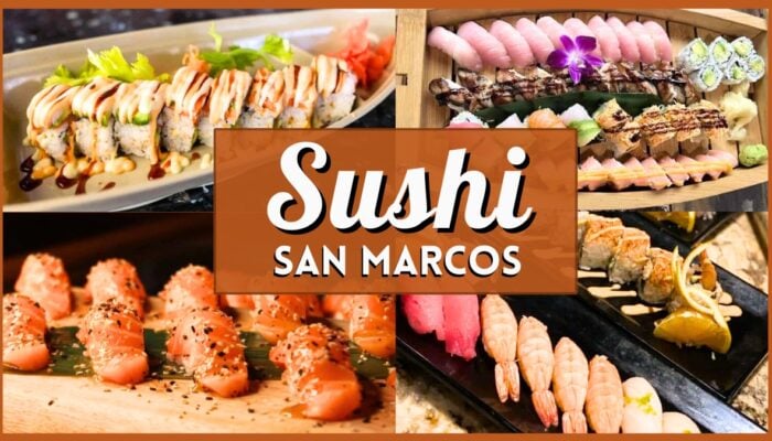 Sushi San Marcos - Collage