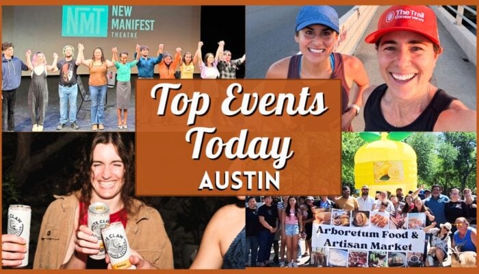 Top 5 Events in Austin Today - Saturday, 10th January, 2026 - Collage