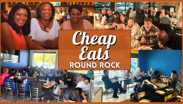 Cheap Eats Round Rock - Collage