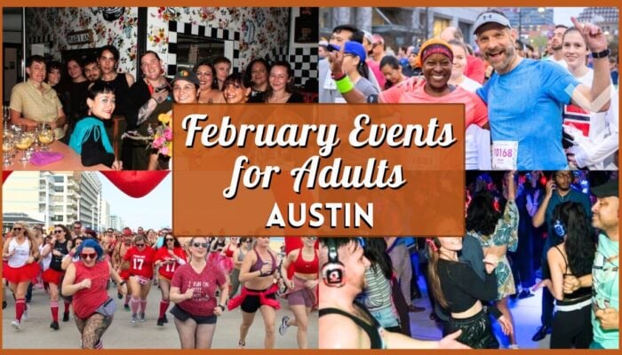 February 2026 Events in Austin for Adults - Collage