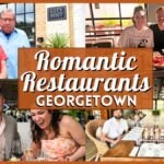 Romantic Restaurants in Georgetown - Collage