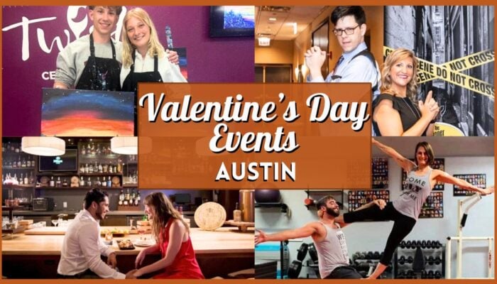 Valentine's Day Events Austin - Collage