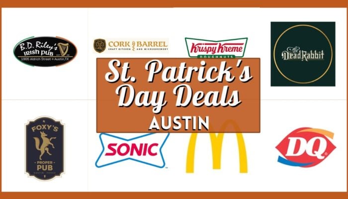 St. Patrick's Day Deals Austin