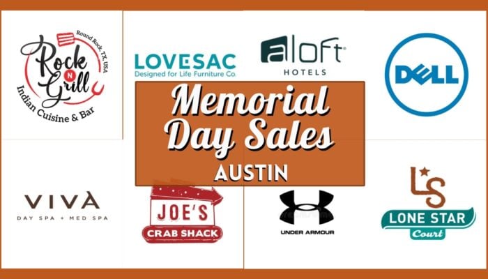 Memorial Day Sales in Austin
