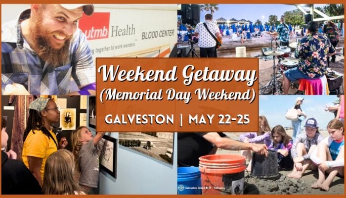 Weekend Getaway to Galveston AUS - Memorial Day Weekend