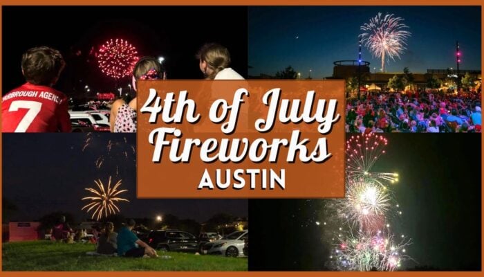 4th of July Fireworks in Austin