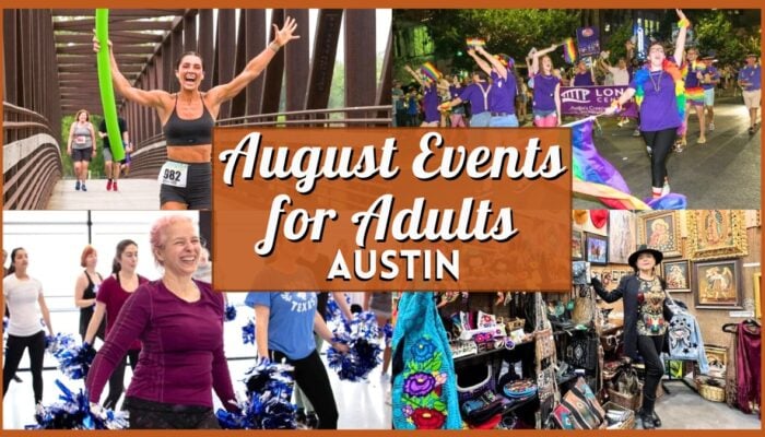 August 2026 Events in Austin for Adults