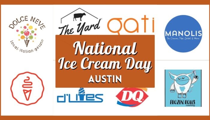 National Ice Cream Day Austin