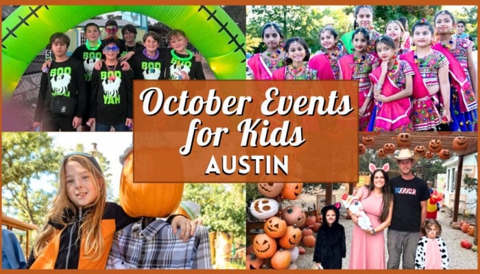 Kids Events in Austin in October 2026
