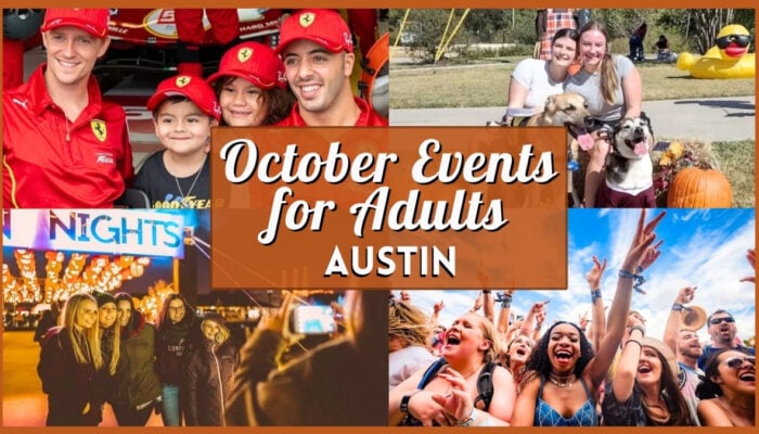 October 2026 Events in Austin for Adults