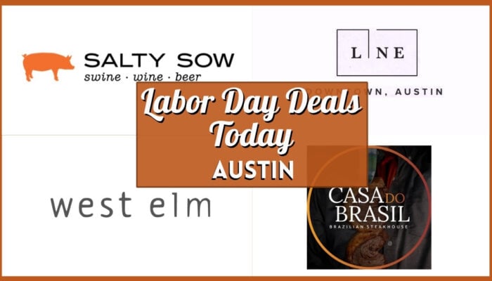 Labor Day Deals Today in Austin